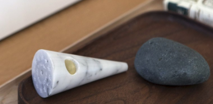 luxury cannabis products, tetra marble pipe