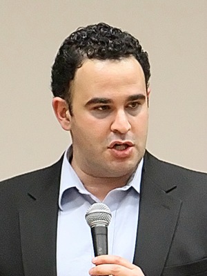 Former White House drug policy adviser Kevin Sebet during a town hall meeting at the Hal Holmes Center, Tuesday, Jan. 7, 2014