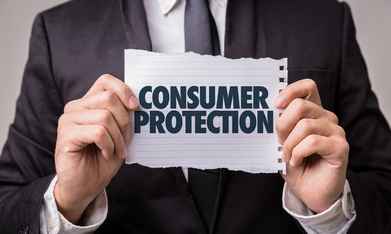 Consumer Protection paper sign