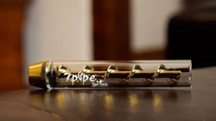 A Twisty Pipe by 7Pipe on a table