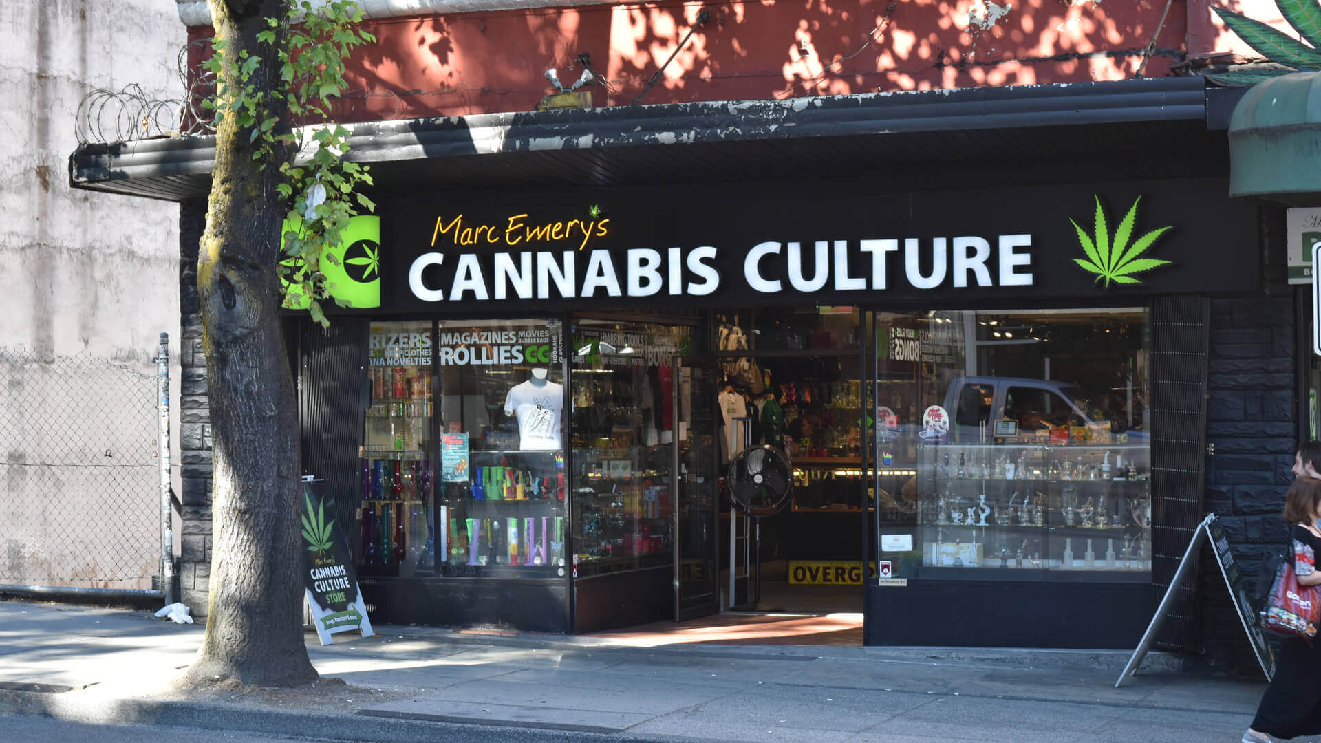 The front of cannabis culture, a cannabis dispensary