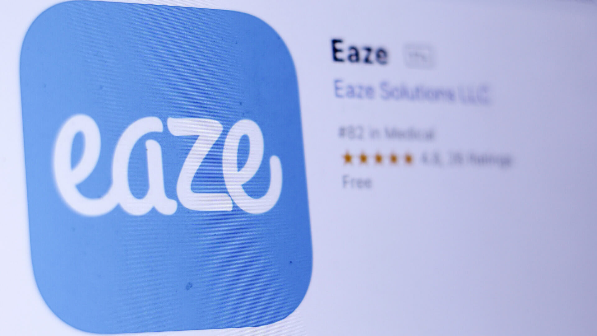 Eaze app store listing