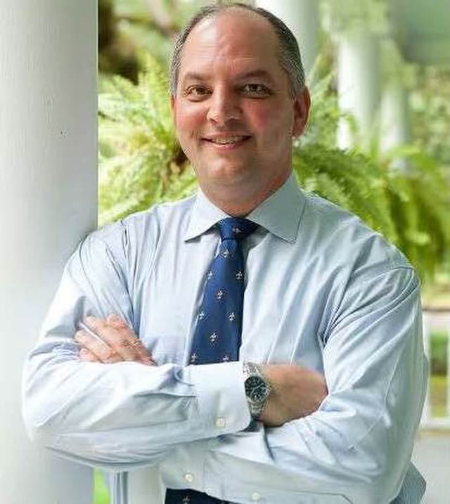 Official portarait of Louisiana Governor John Bel Edwards