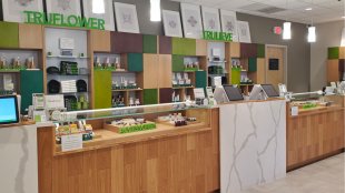 The inside of a trulieve dispensary in florida