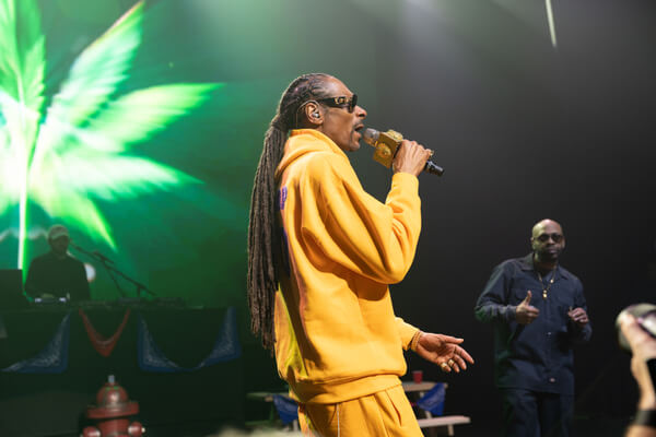 Snoop Dogg performing live at the Fillmore of Detroit