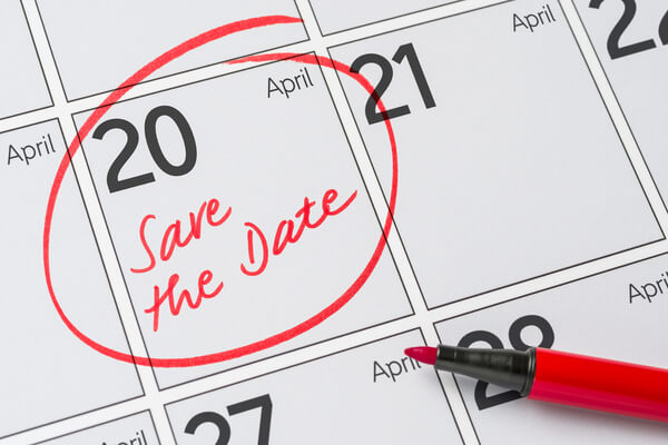 4/20 date circled on a calendar