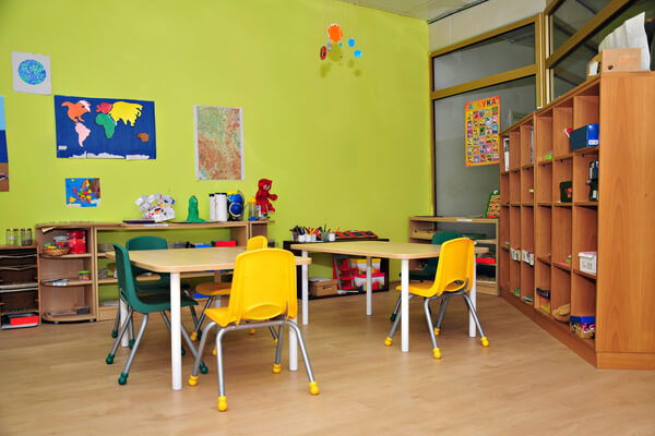 A empty Preschool Classroom