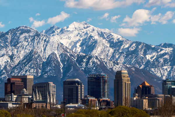 Salt Lake City panoramic